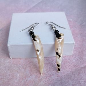 Handmade Shell Earrings from Belize